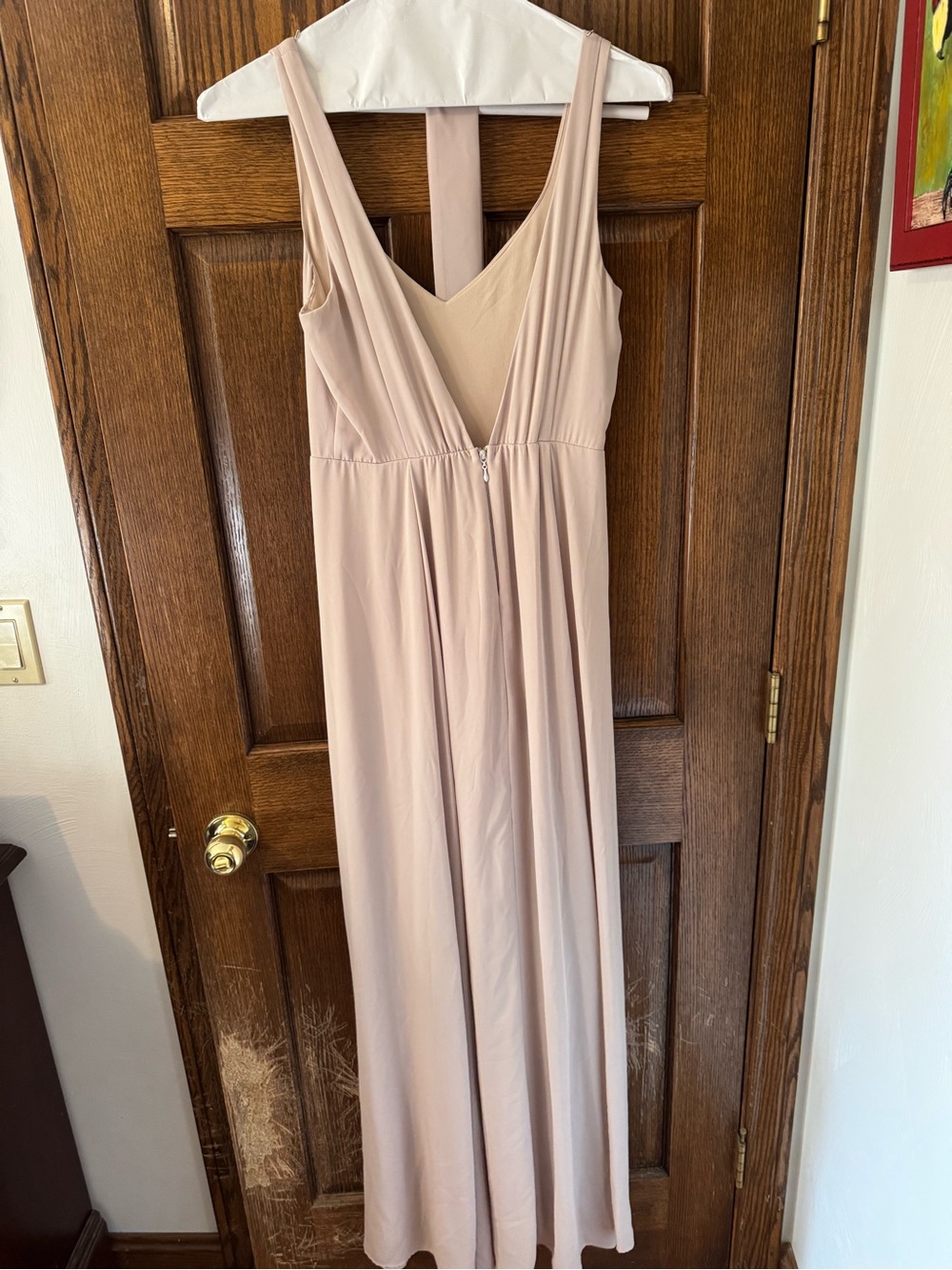 Show me your mumu Jenn maxi dress in show me the ring crisp - M - Picture 3 of 4